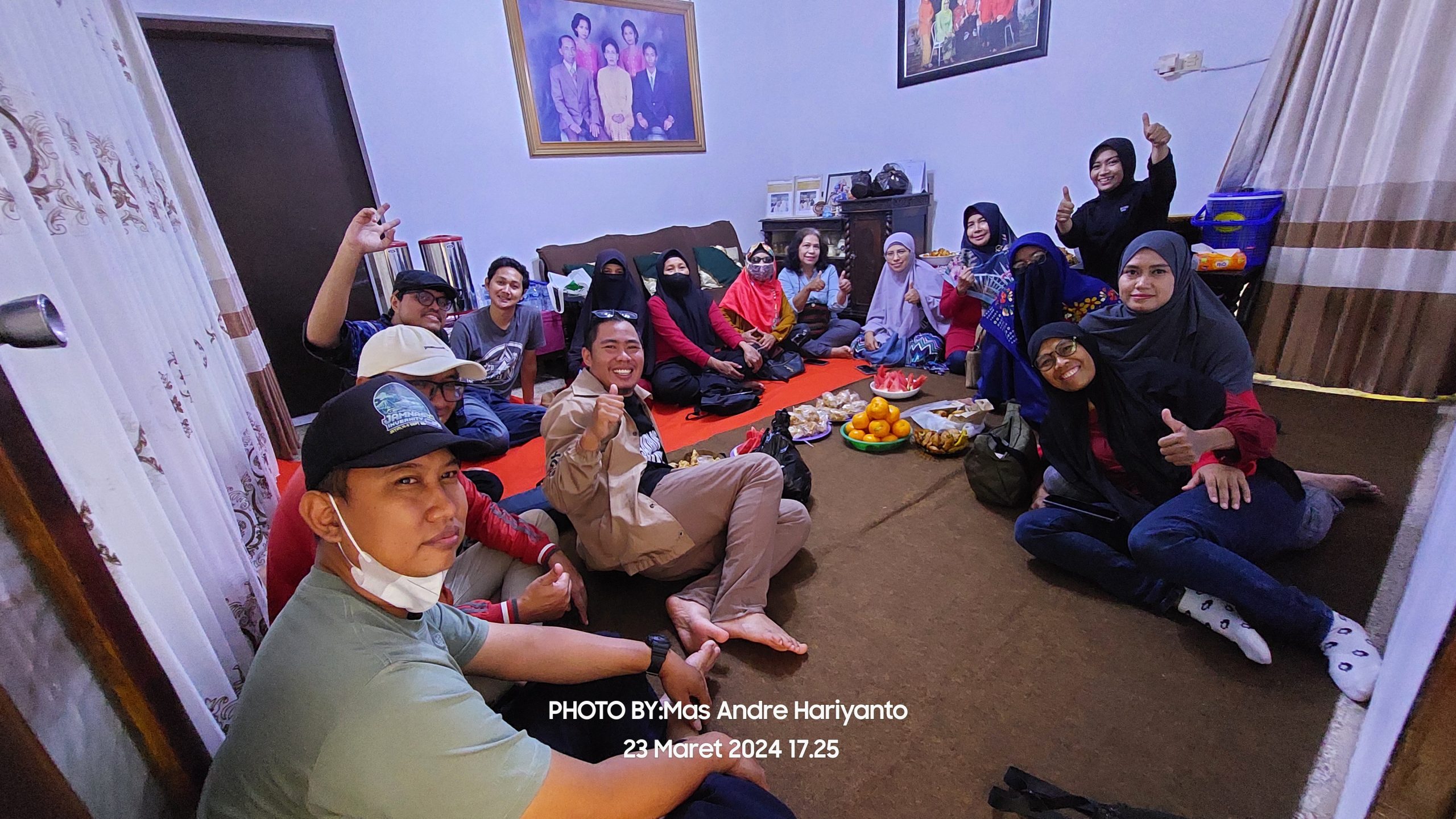 Backpackers Indonesia Chapter Malang Raya Adakan Silaturahmi, Kopdar dan Buka Puasa Bersama. FOTO: Mas Andre Hariyanto/Dok. Internal (SUARA UTAMA)