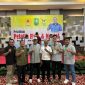 Trainer IHC yaitu Yohanes Seran membekali pelatih cabang olah raga KONI Prov Riau dengan Hypno Sport. (08/03/2024). (Idewa Adiyadnya / Redaksi Suara Utama)