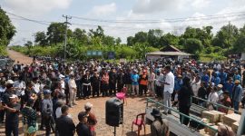 Peringatan Tragedi 1 Maret 2000 ke 24 Tahun 2024 di Tunggul Penangkis Bumi Dipasana (1/3/2024) Foto : Dok. P3UWL/Nafian Faiz (Suarautama.id)