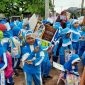Siswa TKIT Citra Insani Tulang Bawang Adakan Pawai Song-song Ramadhan (8/4/2024) Foto: Titin Sulastri (suarautama.id)