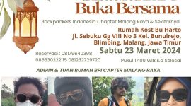 BPI Ngalam - Komunitas Backpackers Indonesia (BPI) Chapters Malang Raya. FOTO : Dok. Internal/Mas Andre Hariyanto (SUARA UTAMA)