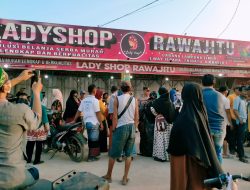 Toko Lady Shop Kembali Buka, Pedagang Tradisional Gedung Karya Jitu Langsung Gelar Aksi