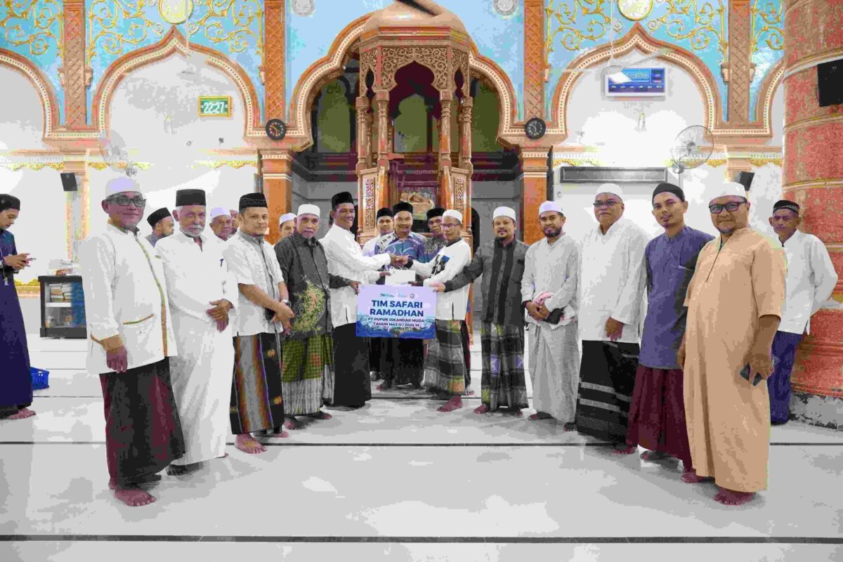 Tim Safari Ramadhan PIM melakukan kunjungan safari ke desa lingkungan perusahaan pada beberapa hari yang lalu