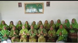 PAC Muslimat NU Rawajitu Timur Tulang Bawang Lampung.Foto : Nafian Faiz (SUARAUTAMA.ID)