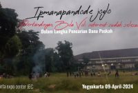 Koordinator Paska Ipmanapandode Joglo Gelar Turnamen Volly Internal. FOTO ; Mas Yatri Dumupa (SUARA UTAMA)