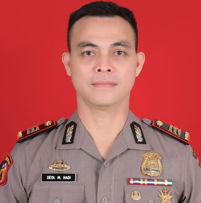 FOTO : AKP Dedi Melyanhadi, S.Sos, C.FLS Kanit 1 Subidt 1 Direktorat Intelkam Kepolisian Daerah/Polda Provinsi Kepulauan Bangka Belitung. (Andre Hariyanto/Suara Utama)