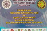 Peresmian Gedung Bambang Adji & Soft Launching Klinik Pratama PKU Muhammadiyah Sapuran.Dok (Ilham Akbar-Suara Utama.ID)