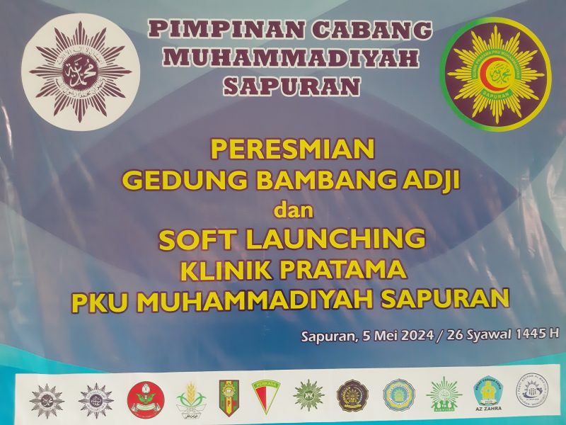 Peresmian Gedung Bambang Adji & Soft Launching Klinik Pratama PKU Muhammadiyah Sapuran.Dok (Ilham Akbar-Suara Utama.ID)