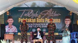 Tablig Akbar dan Peletakan Batu Pertama Pesantran MBS di Tulang Bawang Lampung (9/5) Foto: Nafian Faiz (Suarautama.id)