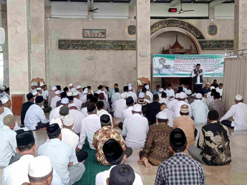 Sebanyak 554 calon jamah haji tahun 2024, ikuti pembekalan manasik haji yang diselenggarakan olek Kemenag Aceh Utara pada 5-6 Mei 2024 di Masjid Al-Muntaha PT Pupuk Iskandar Muda