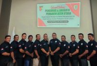 Rapat Kerja (Raker) Perbakin Aceh Utara serta penyerahan SK Kepengurusan Baru kepada wakil ketua harian Perbakin Aceh Utara Kapten M. Isnain Sidin, STHan, MTHan Pada Minggu, 12 Mei 2024