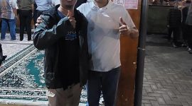 FOTO : Dokumentasi Jurnalis Senior Suara Utama Mas Andre Hariyanto dan Sekretaris Lembaga AR Learning Center Aisyah Putri Widodo saat mengikuti Kajian Spirit Gemilang bersama Coach Dr. Fahmi (Muhammad Humaira/SUARA UTAMA ID)