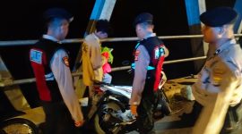 Polres Kabupaten Pringsewu dan Polsek Pringsewu beserta jajaran melaksanakan operasi patroli dan hunting di sejumlah titik strategis. Suara Utama.id.