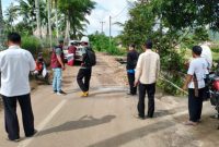 Pengukuran titik Nol Pembangunan Jalan Pekon Way Pring, Punggur Tanggamus (14/6) Suara Utama.id