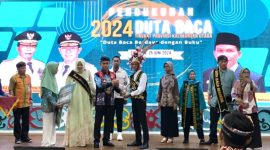 Vickyko, Pemuda Asal Tulang Bawang, Lampung, Dikukuhkan sebagai Duta Baca Kalimantan Utara Tahun 2024.(25/6/2024): Suara Utama.id.