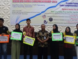 Sukardi bersama Pemenang Lomba Antusias !!! Pemenang Lomba Entrepreneurship 2024 Universitas PGRI Palembang, Sharing Bisnis bersama Mahasiswa Turkey, Mesir dan Prancis Suara Utama ID Mengabarkan Kebenaran | Website Resmi Suara Utama