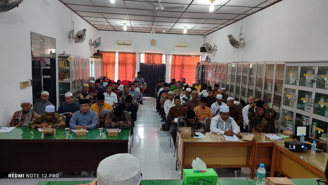 Foto Dokumentasi Suhardi : Mudzakarah Masail Fiqhiyah Kontemporer Berkaitan Dengan Kurban