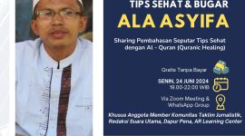 Foto Dokumentasi Ustadz Dasim : Sharing Seputar Tips Sehat dengan Al - Qur'an