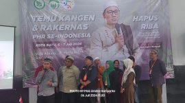 FOTO : Paguyuban Hapus Riba Sukses Gelar Temu Kangen dan Rakernas bersama Ratusan Peserta (Andre Hariyanto/SUARA UTAMA)