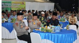 Polda Sulsel Gelar Zikir dan Doa Bersama untuk Hari Bhayangkara 2024. FOTO : Andi Agus Patra (SUARA UTAMA)