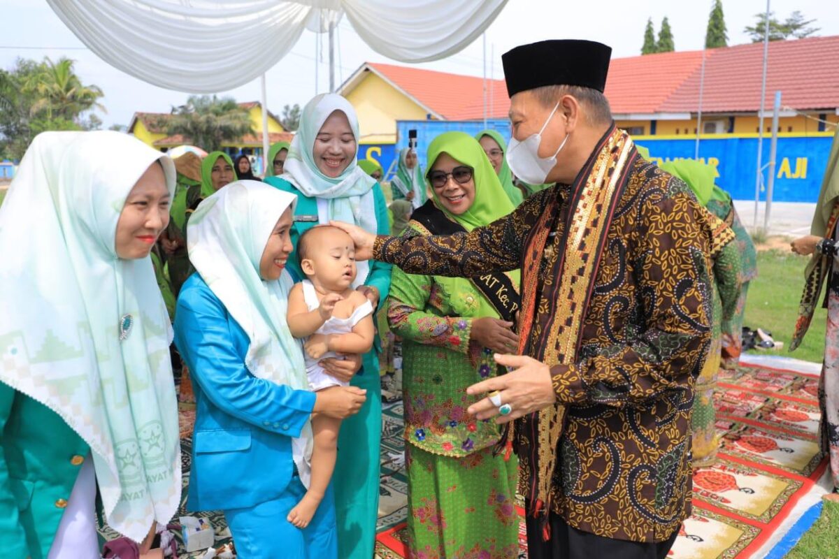 Pj. Bupati Tulang Bawang, Hadiri Hari Lahir Muslimat NU ke-78,    di Tulang Bawang (13/7). Suarautama.id
