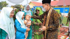 Pj. Bupati Tulang Bawang, Hadiri Hari Lahir Muslimat NU ke-78,    di Tulang Bawang (13/7). Suarautama.id