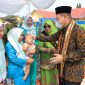 Pj. Bupati Tulang Bawang, Hadiri Hari Lahir Muslimat NU ke-78,    di Tulang Bawang (13/7). Suarautama.id