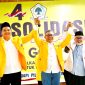 Gerindra, PKS dan Golkar Kompak Hadir di Penyerahan Jas Kuning Uji Nurdin
