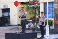 Kapolres Pessel Pimpin Apel Gabungan Pasukan Operasi Patuh Singgalang 2024 Patuhi 7 Prioritas 