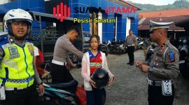 Puluhan Pengendara Ditilang Sat Lantas Polres Pessel 