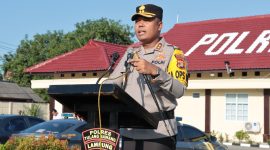 Polres Tulang Bawang Lampung Gelar Apel  Pengecekan Alsus dan Almatsus Jelang Pilkada Serentak 2024 : SUARA UTAMA.ID