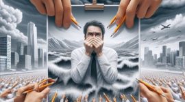 Ilustrasi Suasana Tidak Kondosip: Gambar: AI. (Suarautama.id)