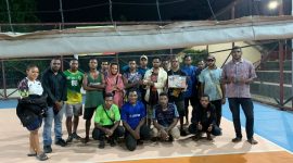 Ilustrasi/foto setelah rapat dan salurkan bantu dari Mahasiswa Ikatan Pelajar dan Mahasiswa Nabire, Paniai, Dogiyai, Deiyai, Ipmanapandode joglo