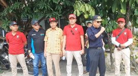 M.Zulhasni, Kades Naumbai beserta staf dan pejabat Dinas Pariwisata Kampar acara HUT RI Ke-79