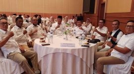 FOTO : Pasangan Calon Bupati dan Wakil Bupati Sumbawa, Jarot-Ansori, Terima Dukungan Resmi Gerindra (Mulyadi/SUARA UTAMA)