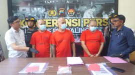 Foto : Kasat Reserse Narkoba Polres Purbalingga AKP Ihwan Ma'ruf mengatakan pihaknya berhasil mengungkap kasus penyalahgunaan narkotika jenis sabu. Minggu (11/8/2204)