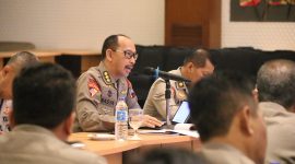 Foto: Rapat Koordinasi Kesiapan Pelaksanaan Operasi Mantap Praja 2024 digelar di Hotel Griya Persada, Bandungan, Kabupaten Semarang, Jumat pagi (9/9/2024)