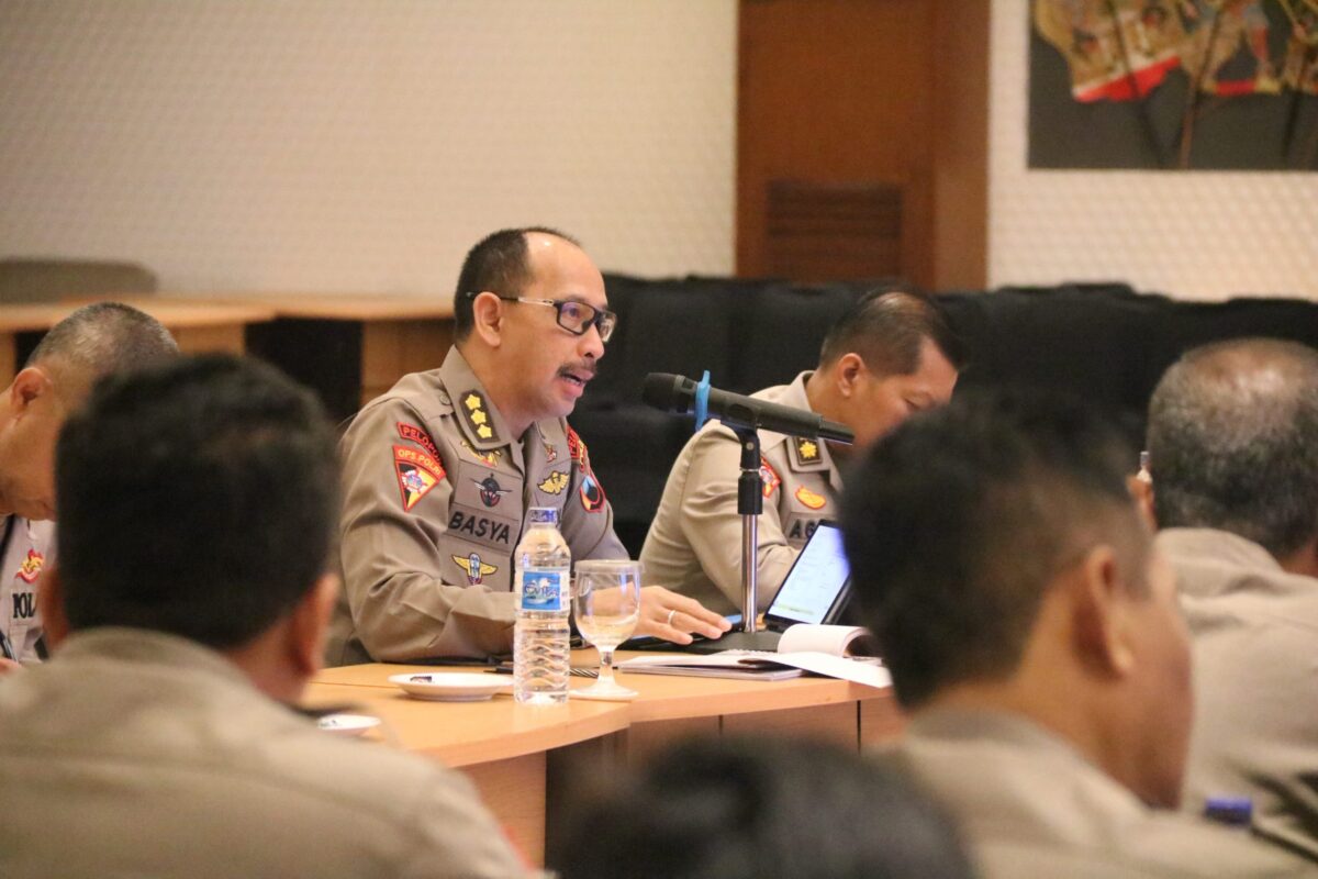 Foto: Rapat Koordinasi Kesiapan Pelaksanaan Operasi Mantap Praja 2024 digelar di Hotel Griya Persada, Bandungan, Kabupaten Semarang, Jumat pagi (9/9/2024)