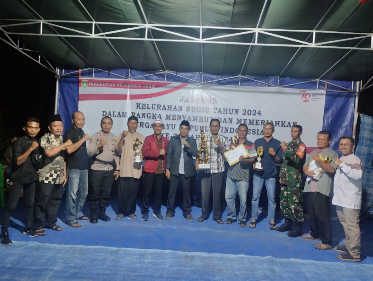 HUT ke-79 RI di Kelurahan Bugis: Ajang Silaturahmi dan Kekompakan Warga