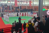 Foto Arena Pertandingan Di Gor Veteran Medan Sumatra Utara