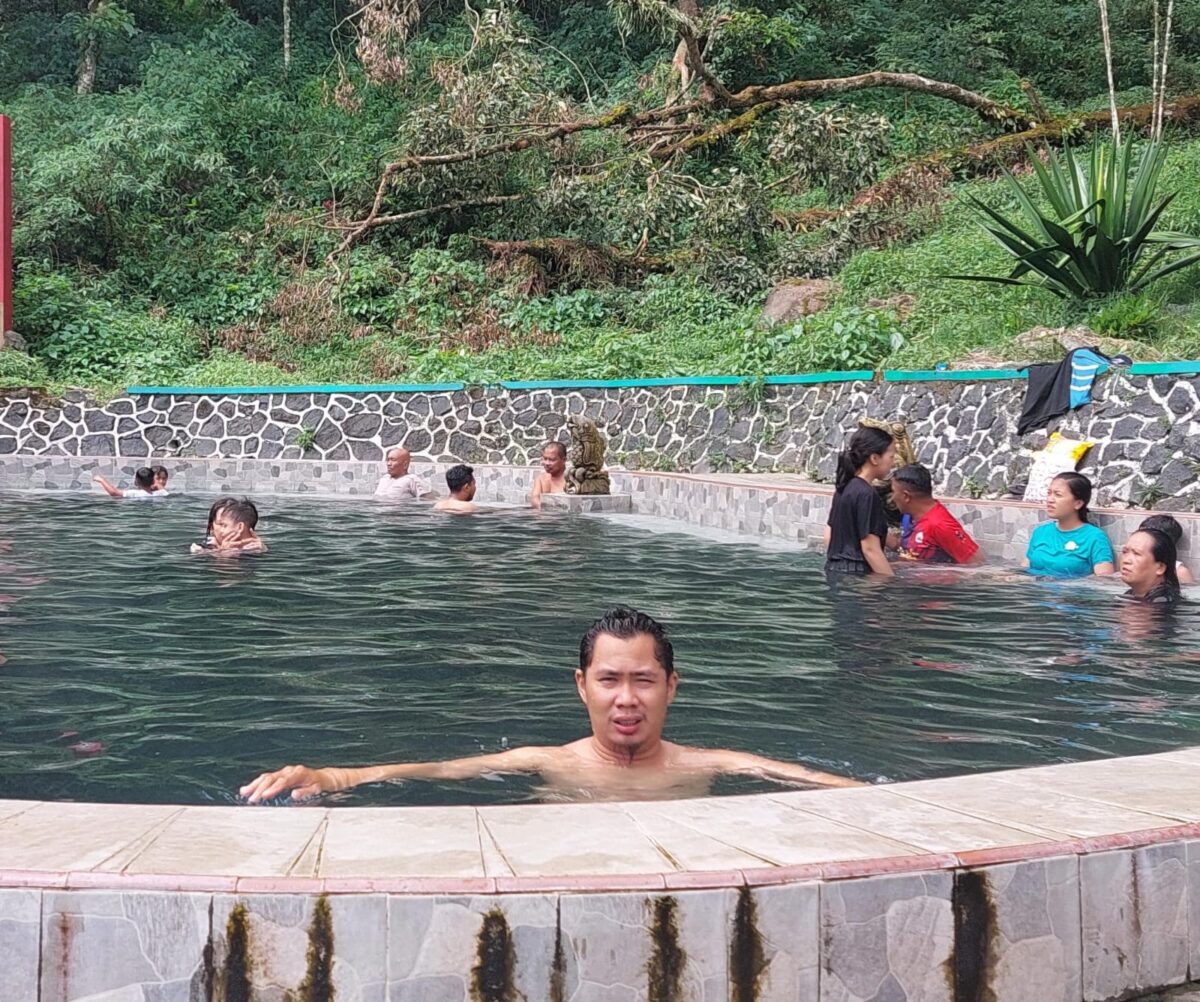 FOTO : Wisata Alam Pemandian Air Panas Cangar Kota Batu/Kabupaten Mojokerto (Andre Hariyanto/SUARA UTAMA)