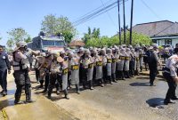 Sumber foto polres Lampung Utara Simulasi SispamKota Personel Polres Lampung Utara.21/9/2024