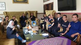 FOTO : Diskusi Santai ISMI Malang Raya Dibumbui Laga Pingpong dan Rawon Blora (SUARA UTAMA)