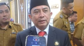 Foto Budhi Darmawan resmi di kukuhkan sebagai Pejabat Sementara(Pjs) Walikota Bandar lampung (24/9/2024)