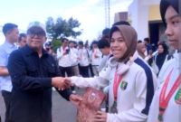 Foto (Pj)Gubernur Lampung Sambut Kontingen Atlet PON XXI 2024 Aceh-Medan Sumatra Utara