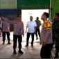 Foto Kapolres bersama Danfim Cek Lokasi Gudang Peyimpanan Logistik Pilkada2024 KPU Lampung Utara