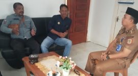 Foto: Camat Tabir Samsul Zaini ketika di bintang oleh media ini