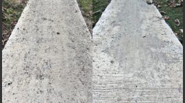 Foto: Jalan setapak di Kelurahan pamenang yang dibangun asal asalan