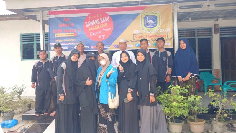 Lokasi KKN dan PKM: Desa Rawang Baru