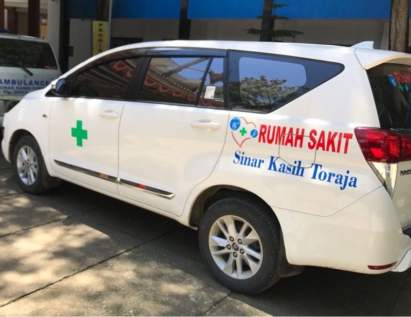 Layanan Ambulans Gratis RS. Sinar Kasih Toraja